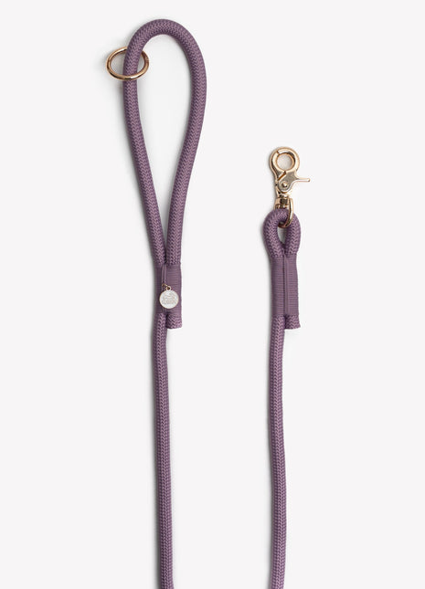 'Lilac' - Braided Rope Leash