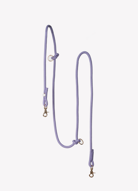 'Lavender' - Hands Free Braided Leash