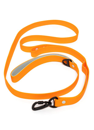 Crimson Glow Waterproof Dog Leash