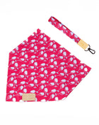 Red Mountain Syrah Dog Bandana & Matching Keychain