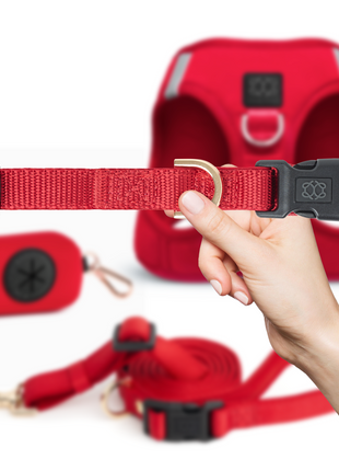 City Collar - Iconic Red