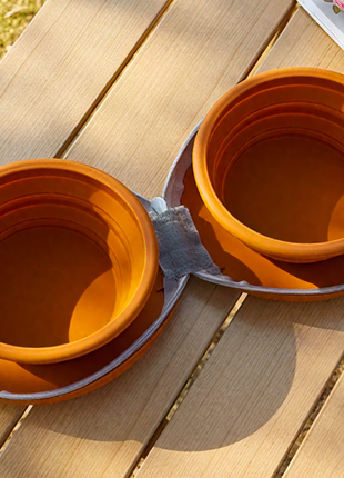 Milou & Lumi Foldable Pet Travel Bowl