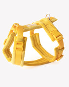 Yellow - Velvet Dog Harness