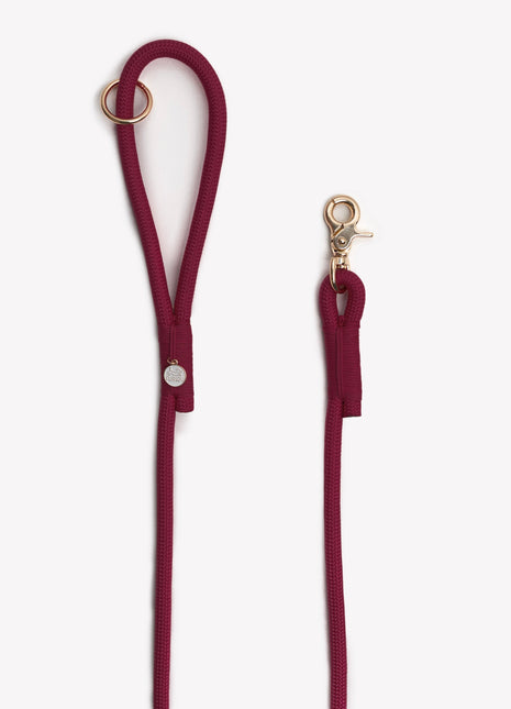 'Bordeaux' - Braided Rope Leash