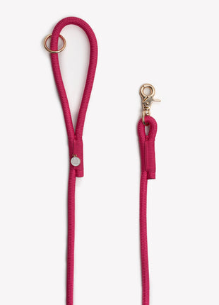 'Magenta' - Braided Rope Leash