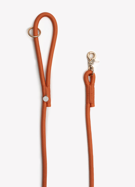 'Terracotta' - Braided Rope Leash