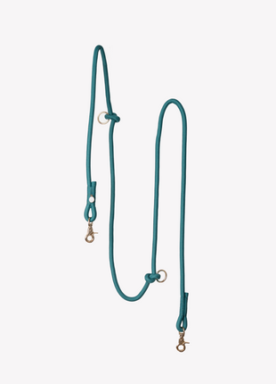 'Blue' - Hands Free Braided Leash