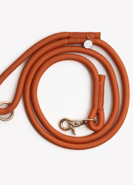'Terracotta' - Braided Rope Leash