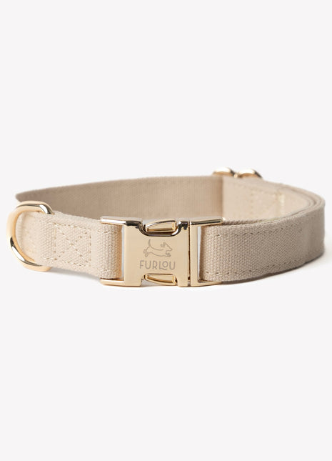 'Tan' - Canvas Dog Collar