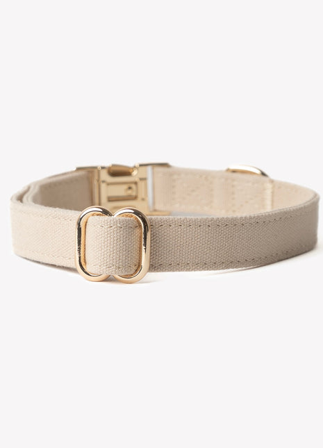 'Tan' - Canvas Dog Collar