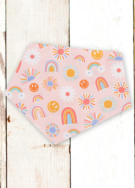 "Happy Sunshine" Dog Bandana