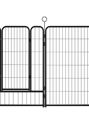 16 Panels Heavy Duty Metal Playpen with Self-Locking Gate, Extra Tall 40' Dog Fence Pet Exercise Pen for Outdoor and Indoor-Easy Setup Exercise Pen for Large Dogs