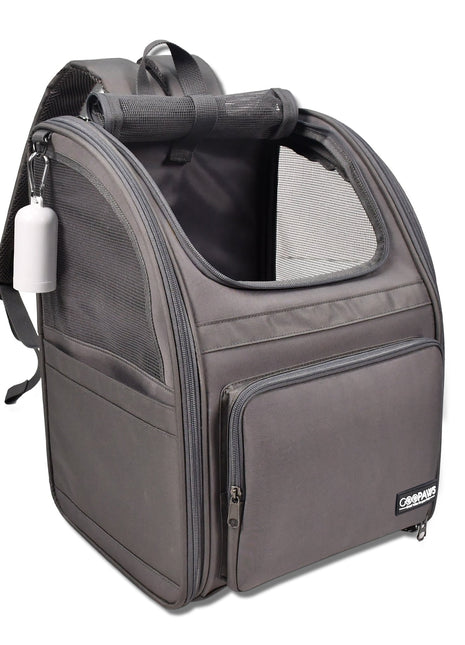Jespet & GOOPAWS Pet Carrier Backpack, Collapsible With Breathable Mesh for Hiking Travel Camping