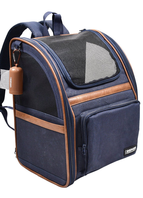 GOOPAWS Soft Backpack Carrier for Small Dogs and Cats, Collapsible with Breathable Mesh - Pup List