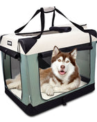 Jespet & GOOPAWS Indoor & Outdoor 3-Door Collapsible Soft-Sided Dog, Cat & Small Pet Crate - Pup List