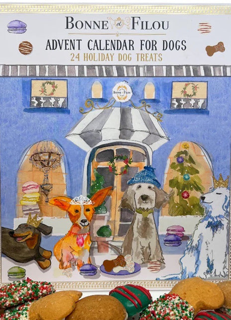 Dog Treats Advent Calendar - 24 Holiday Treats for Dogs
