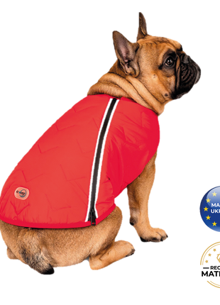 Sustainable Eco-Friendly Dog Jacket / Vest - Made in Ukraine