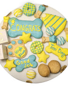 Congrats Themed Dog Treats Gift Box