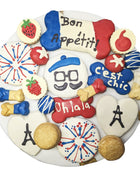 French Themed Dog Treats Gift Box