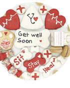 Get Well Soon Themed Dog Treats Gift Box