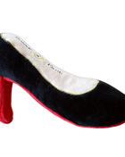 Red Heel Squeaky Dog Shoe Toy