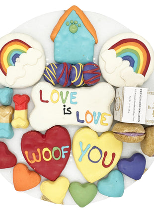 Pride Themed Dog Treats Gift Box