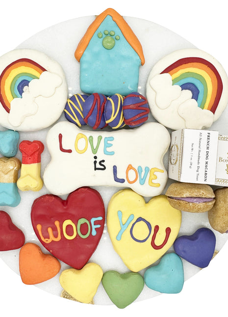 Pride Themed Dog Treats Gift Box