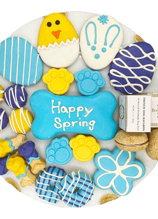 Spring Themed Dog Treats Gift Box