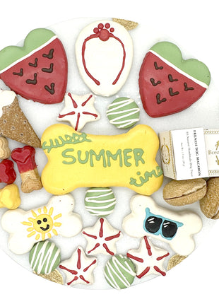 Summer Themed Dog Treats Gift Box