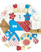 USA Themed Dog Treats Gift Box
