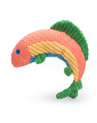 Raucous Rainbow Trout Knottie® Plush Dog Toy