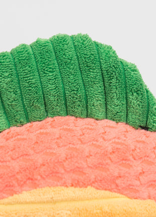 Raucous Rainbow Trout Knottie® Plush Dog Toy
