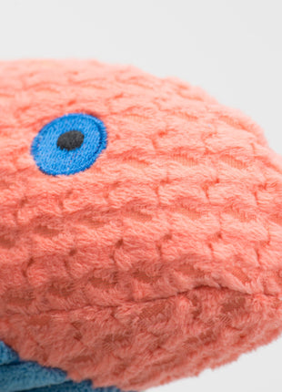 Raucous Rainbow Trout Knottie® Plush Dog Toy