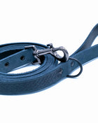 Celtic Sport Blue Jeans Leather Dog Leash