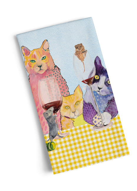 Wine Tasting Cotton Tea Towel