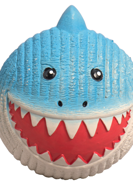Finn the Shark Ruff-Tex® Latex Ball Dog Toy, Large - Pup List