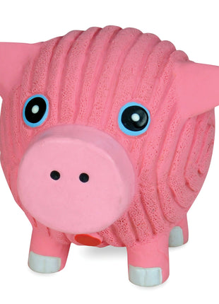 Hamlet Pig Ruff-Tex® Latex Ball Dog Toy, Large - Pup List
