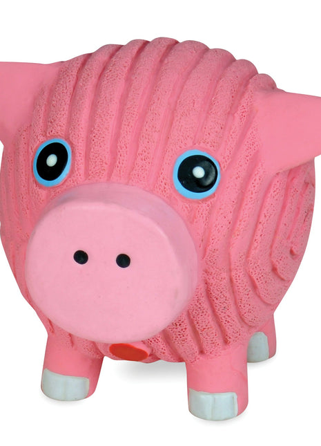 Hamlet Pig Ruff-Tex® Latex Ball Dog Toy, Large - Pup List