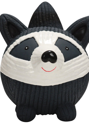 Reggie Raccoon Ruff-Tex® Latex Ball Dog Toy, Large - Pup List