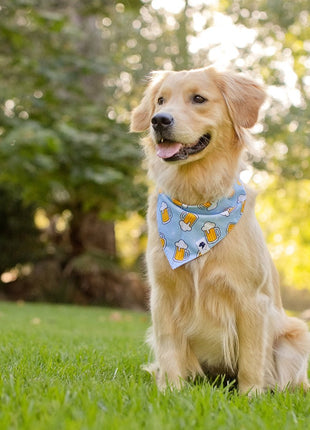 Cheers and Beers Dog Bandana