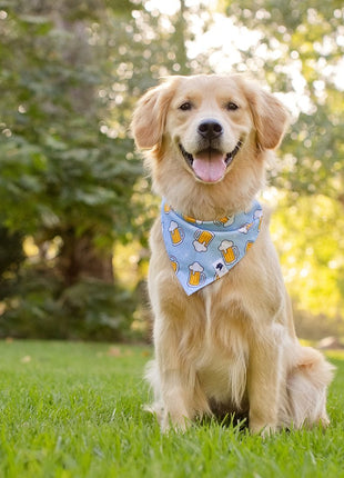 Cheers and Beers Dog Bandana