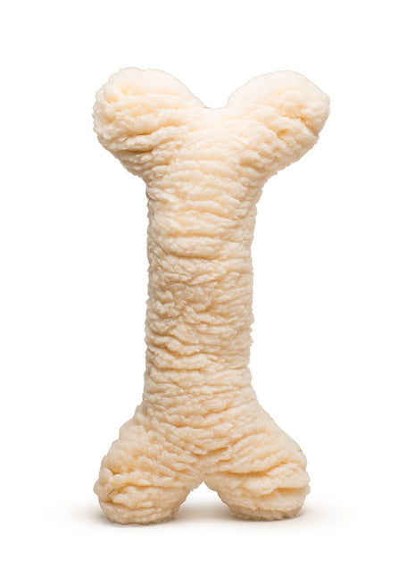 HuggleFleece® 2' Plush Bone Dog Toy
