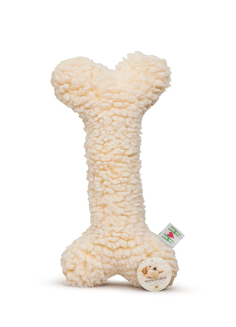 HuggleFleece® 2' Plush Bone Dog Toy