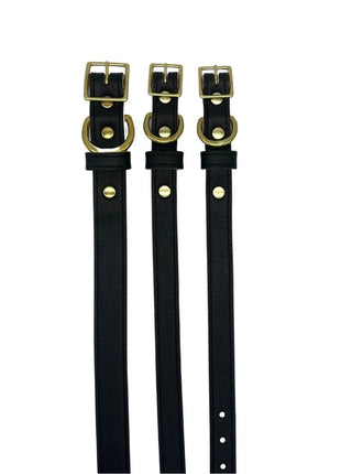 Plain Leather Dog Collar