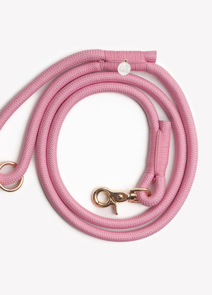'Pink' - Braided Rope Leash
