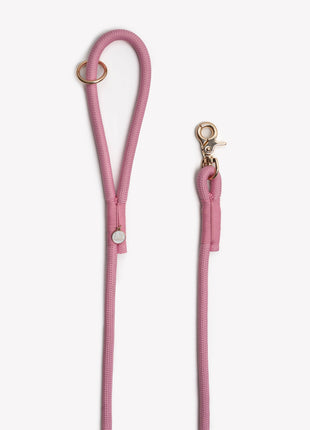 'Pink' - Braided Rope Leash