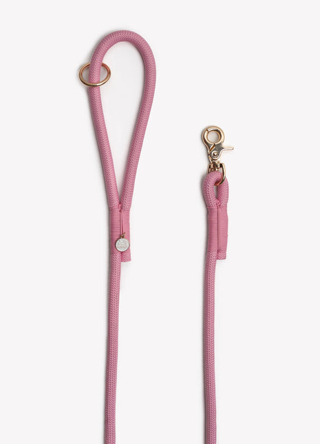 'Pink' - Braided Rope Leash