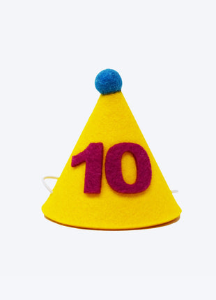 PAWTY HAT - Purple Number