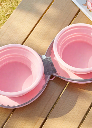 Milou & Lumi Foldable Pet Travel Bowl