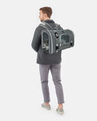 Mr. Peanut's Monterey Series Airline Compliant Horizontal Backpack Pet Carrier